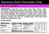 Bake City Cookie+ Protein Espresso Dark Chocolate - Single