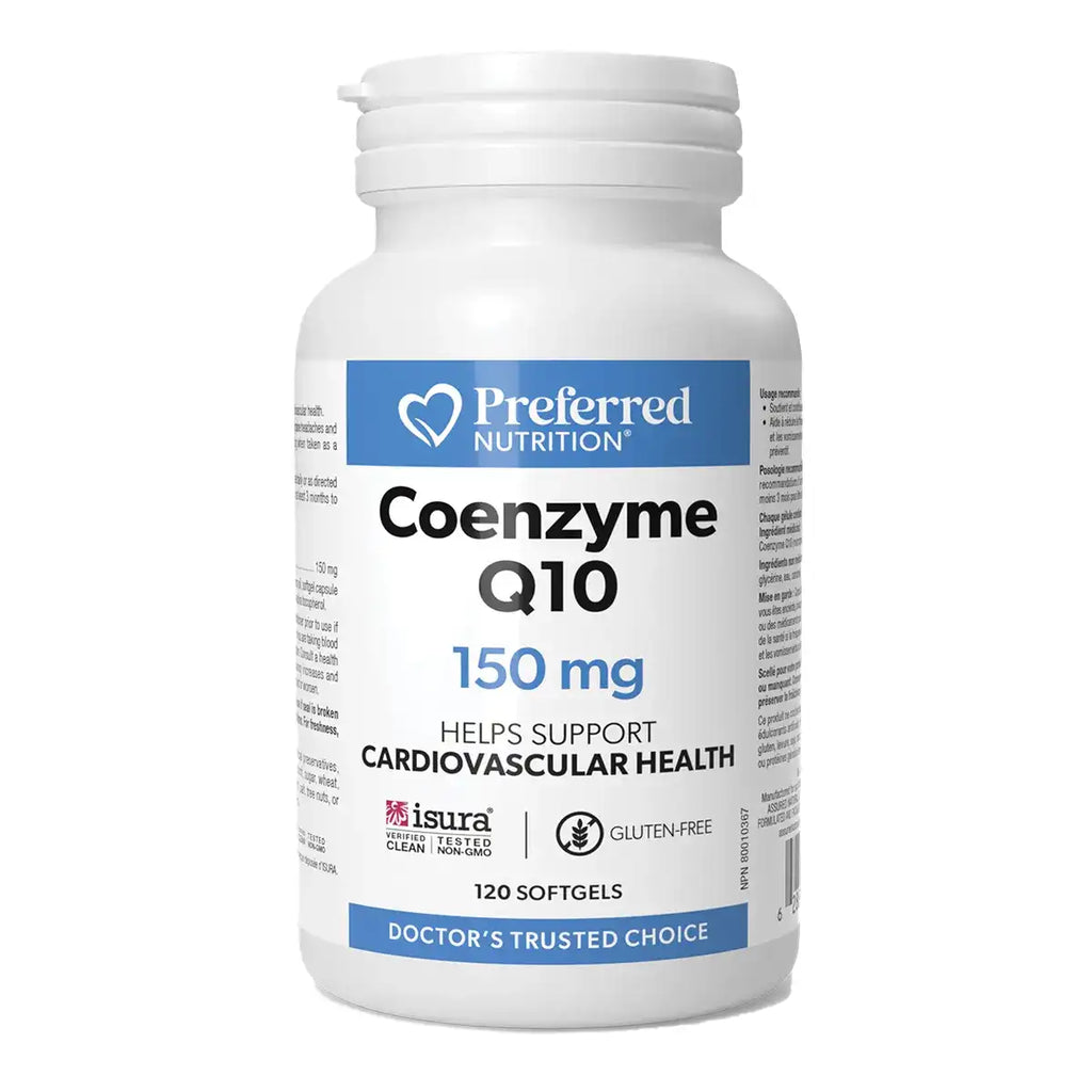 Preferred Nutrition Coenzyme Q10 150mg - 120 Softgels