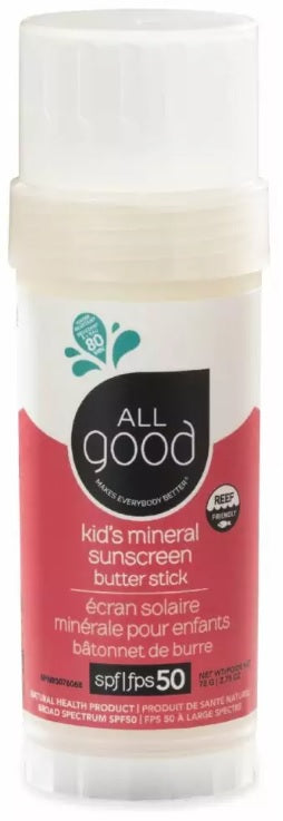 All Good Kid's Mineral Sunscreen Butter Stick - SPF 50