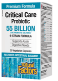 Natural Factors Critical Care Probiotic 55 Billion - 30 Capsules