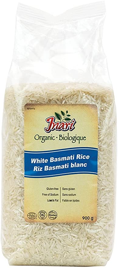 Inari Organic White Basmati Rice - 900g