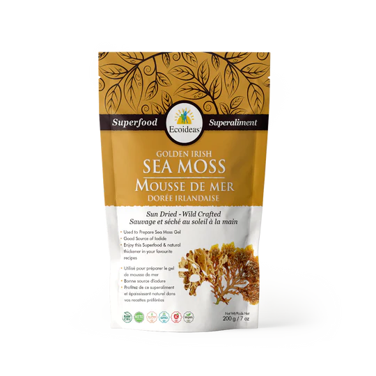 Ecoideas Golden Irish Sea Moss 200g