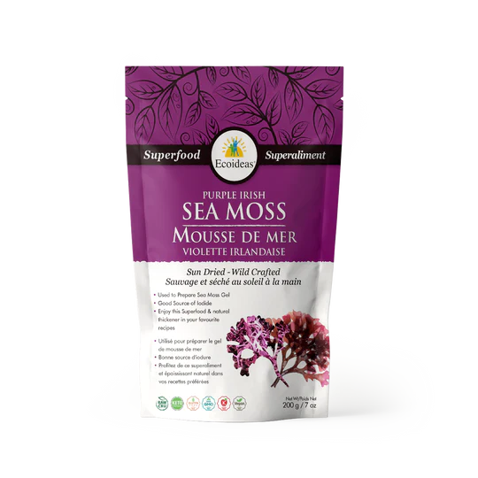 Ecoideas Purple Irish Sea Moss 200g