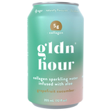 Gldn Hour Grapefruit Cucumber Collagen Sparkling Water - 355ml