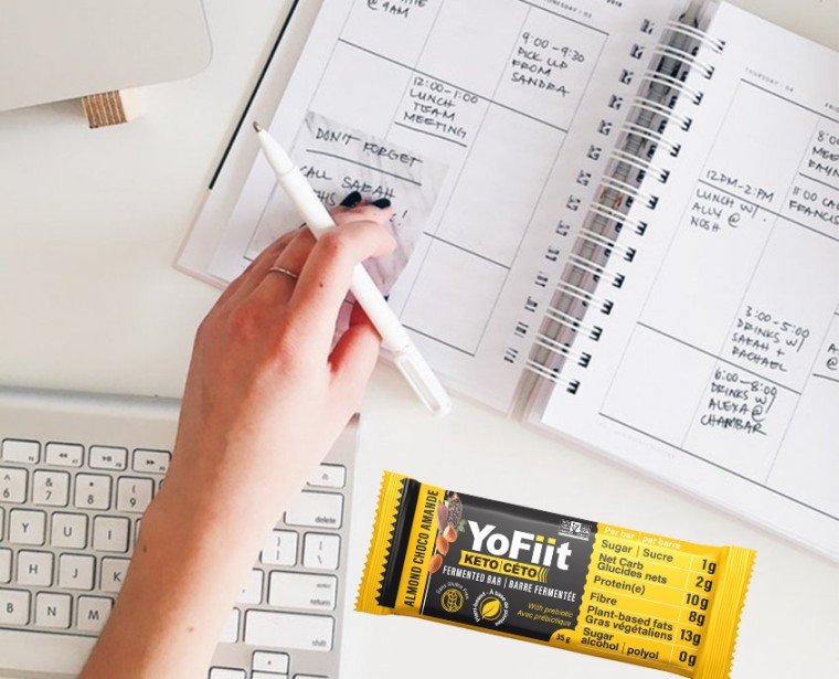 YoFiit Fermented Protein Keto Bar – Almond Chocolate