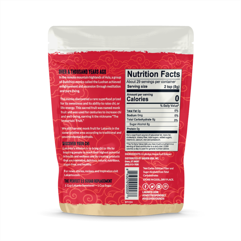 Lakanto Golden Monkfruit Sweetener - 235g