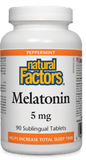 Natural Factors Melatonin 5mg - 90 Sublingual Tablets