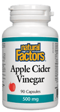 Natural Factors Apple Cider Vinegar 500mg - 90 Capsules