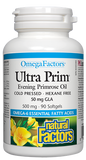 Natural Factors Ultra Prim Evening Primrose Oil - 500mg 90 Softgels