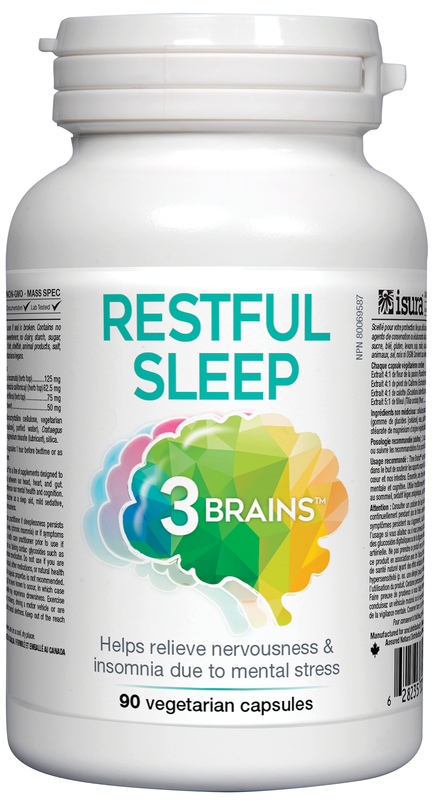 3 Brains Restful Sleep - 90 Capsules