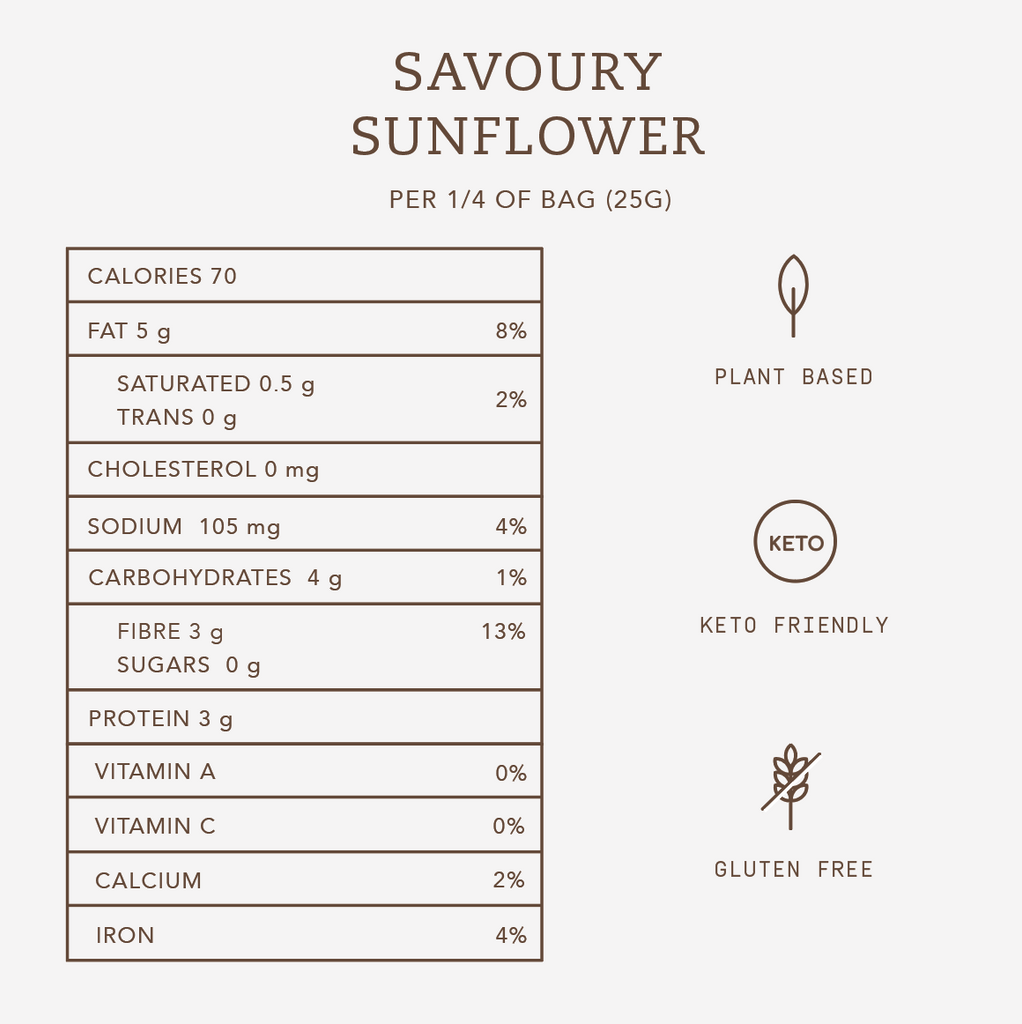 Eve's Crackers Savoury Sunflower - 108g