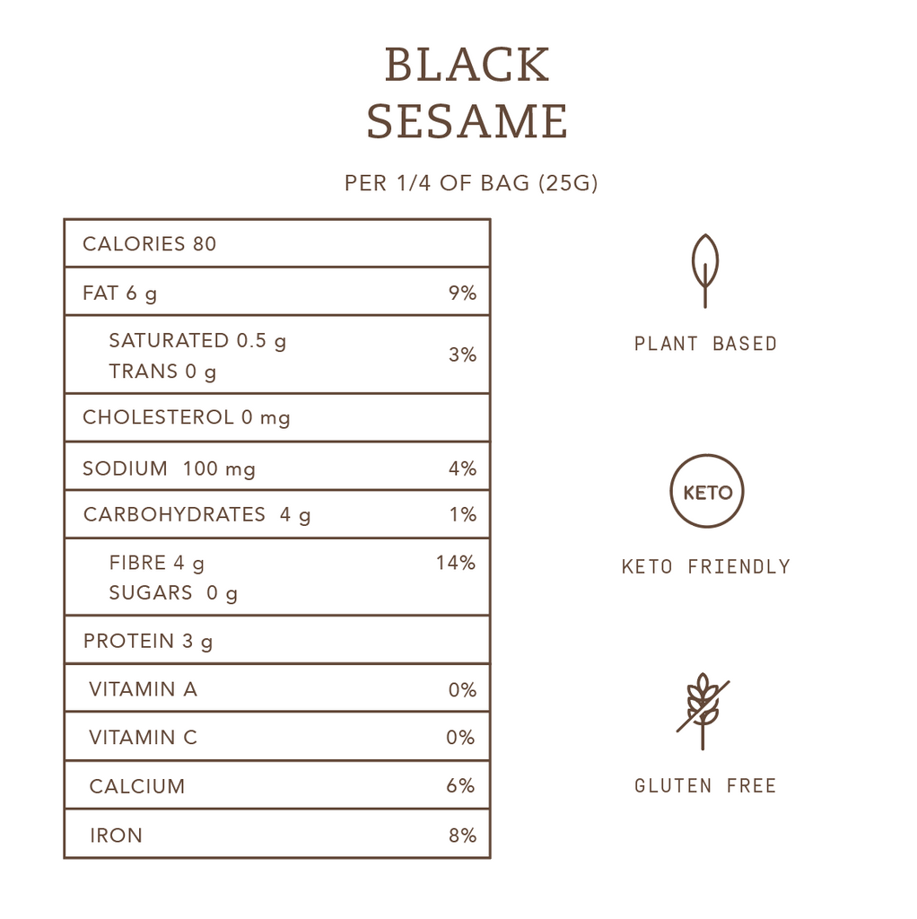 Eve's Crackers Black Sesame - 108g