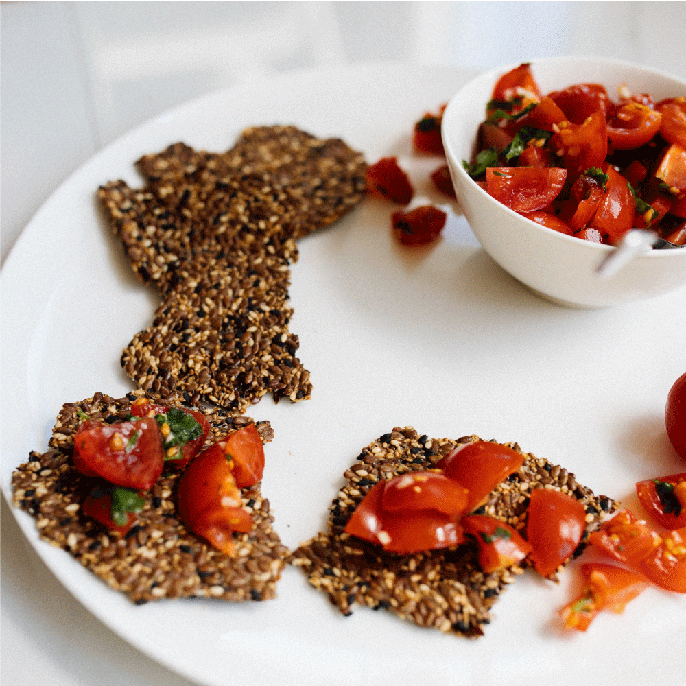 Eve's Crackers Black Sesame - 108g