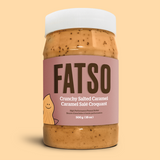 Fatso High Performance Peanut Butter Crunchy Salted Caramel - 500g
