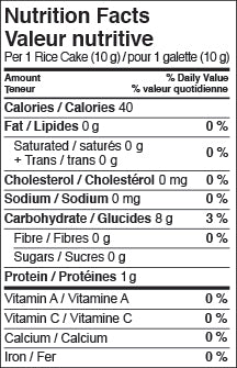 Inari Organic Brown Rice Cakes - 140g