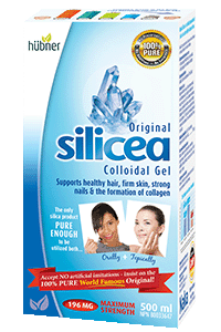 Hübner Original Silicea Gel One a Day Capsules for Hair, Skin, Nails, and  Connective Tissue, Pure Colloidal Silica Gel Formula, No Additives or