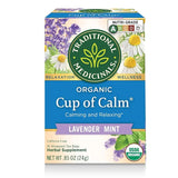 Traditional Medicinals Cup of Calm - Lavender Mint Tea 16 Bags