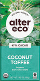 Alter Eco Dark Chocolate Coconut Toffee Bar