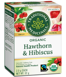 Traditional Medicinals Hawthorn and Hibiscus 16 Bags