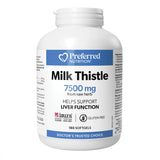 Preferred Nutrition Milk Thistle 7500mg - 180 Softgels