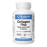 Preferred Nutrition Collagen Plus Hyaluronic Acid & Boron - 60 Tablets