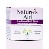 Nature's Aid True Natural Bath Bomb Calming Lavender 85g