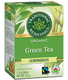 Traditional Medicinals Green Tea Lemongrass 16 Bags