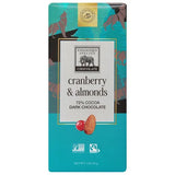 Endangered Species Cranberry & Almonds - Dark Chocolate Bar