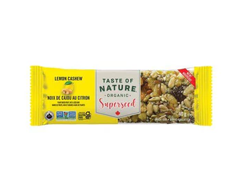 Taste of Nature Lemon Cashew Snackbar - Single
