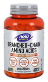 Now Branched Chain Amino Acids - 120 Capsules