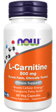 Natural Factors L-Carnitine 500mg - 60 Caps