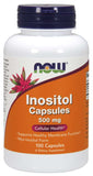 Now Inositol 500mg - 100 Capsules