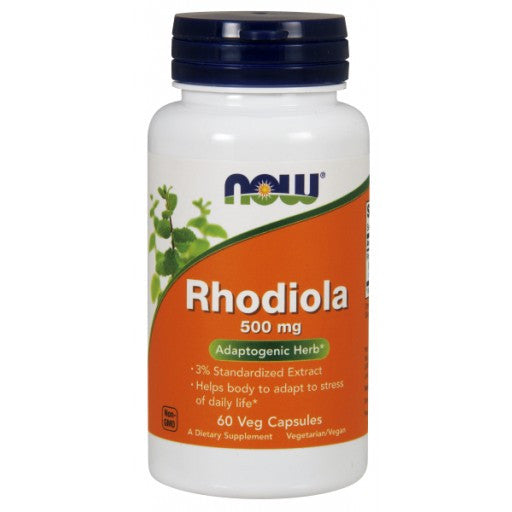 Now Rhodiola 500mg - 60 Capsules