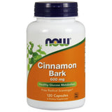 Now Cinnamon Bark 600mg - 120 Capsules