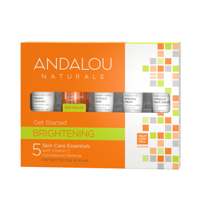 Andalou Naturals Get Started Brightening Kit - 5pc