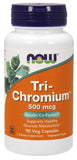 Now Tri-Chromium with Cinnamon 500mcg - 90 Capsules