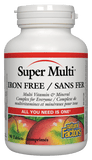 Natural Factors Super Multi® Iron Free - 90 Tablets