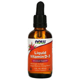 Now Vitamin D3 Drops 400 IU - 60 ML