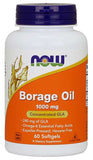 Now Borage Oil 1000mg - 60 Softgels