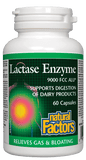 Natural Factors Lactase Enzyme - 60 Capsules