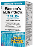 Natural Factors Women's Multi Probiotic 12 Billion - 60 Capsules