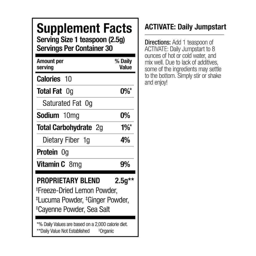 Laird Superfood Organic Activate Daily Jumpstart - 76g