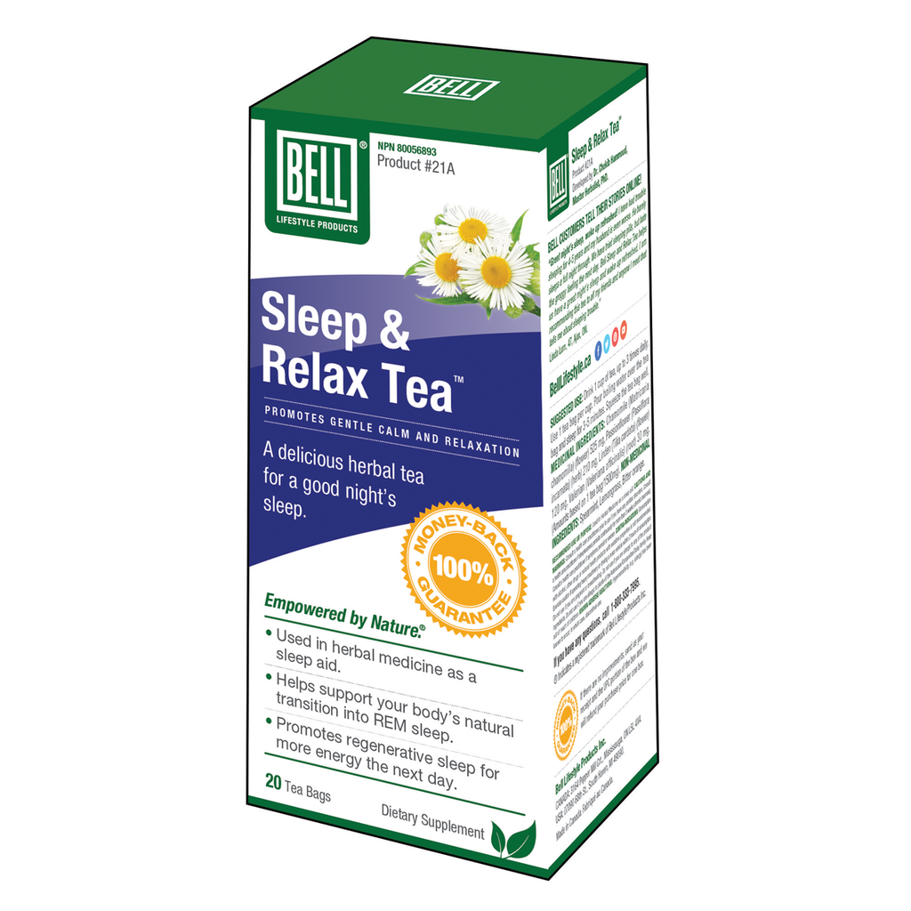Bell Lifestyle Products Sleep & Relax Tea - 20 Bags