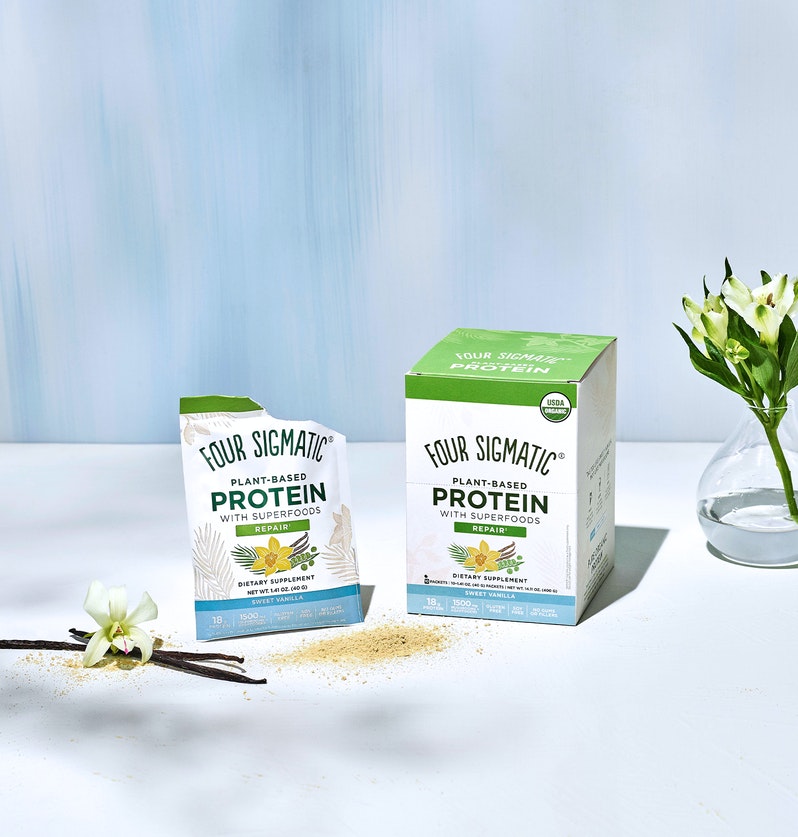 Four Sigmatic Sweet Vanilla Protein Packet - Single