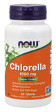 Now Chlorella 1000mg - 60 Tablets