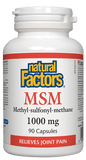 Natural Factors MSM 1000mg - 90 Capsules