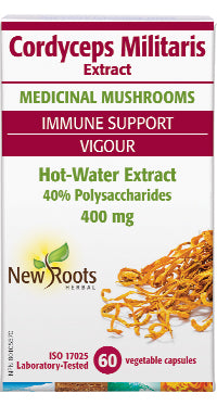 New Roots Cordyceps 400mg -  60 Veggie Capsules