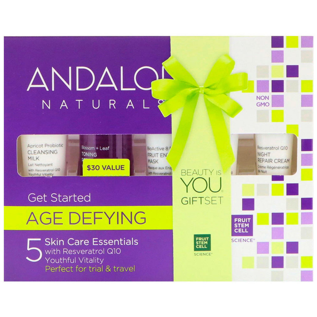 Andalou Age Defying Get Started 5 Piece Kit
