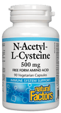 Natural Factors N-Acetyl-L-Cysteine 500mg - 90 Capsules