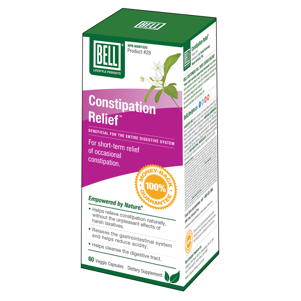 Constipation Capsules Bell Lifestyle Products Constipation Relief Capsules - 60 Capsules ...